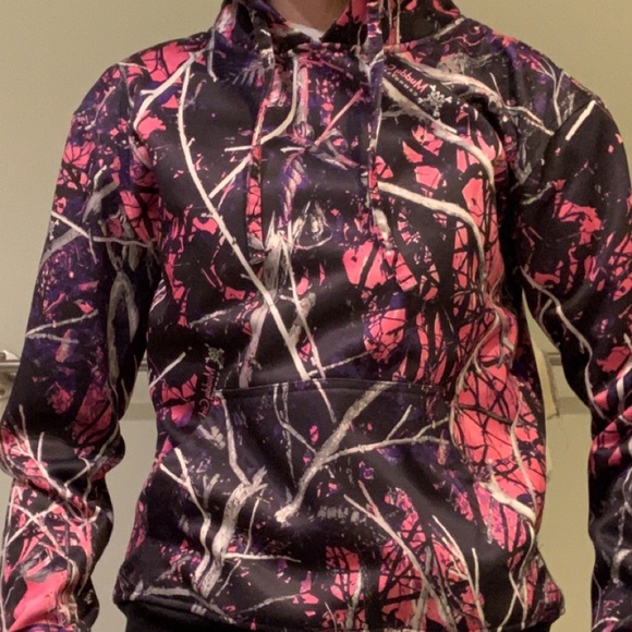 Moon Shine, Muddy Girl Camo Hoodie - Picture 3 of 3